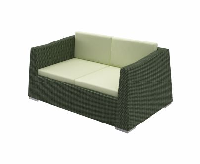 2er Couch "Rattan" (zzgl. Poslter)